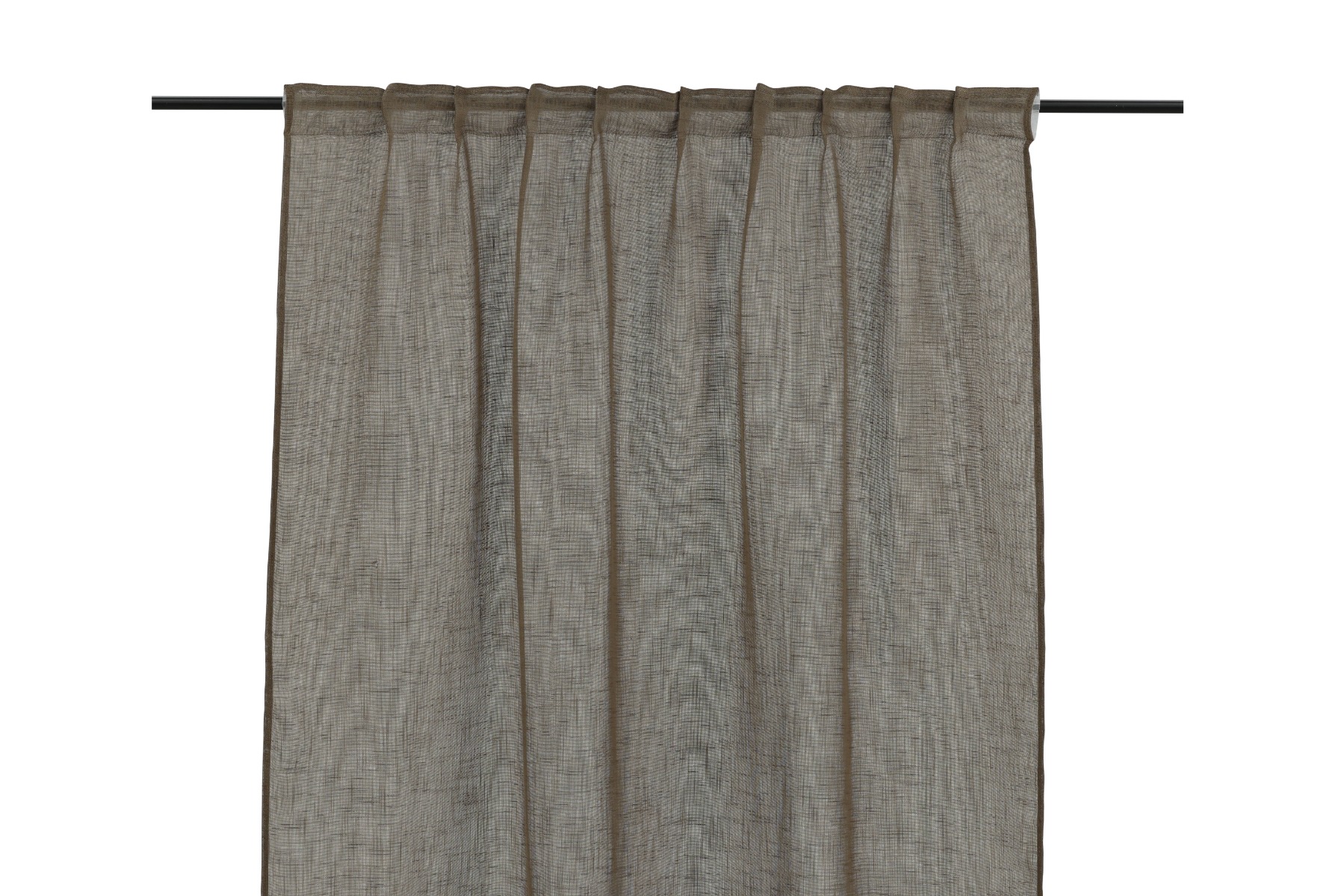 Vardoft Brun 2x140x240 cm Linnegardin-look 2-Pack