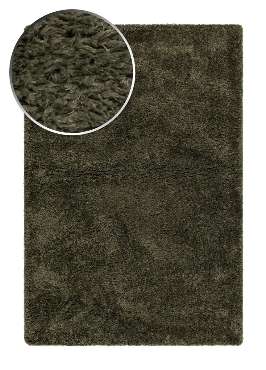 Barbet Grön 133x190 cm Ryamatta