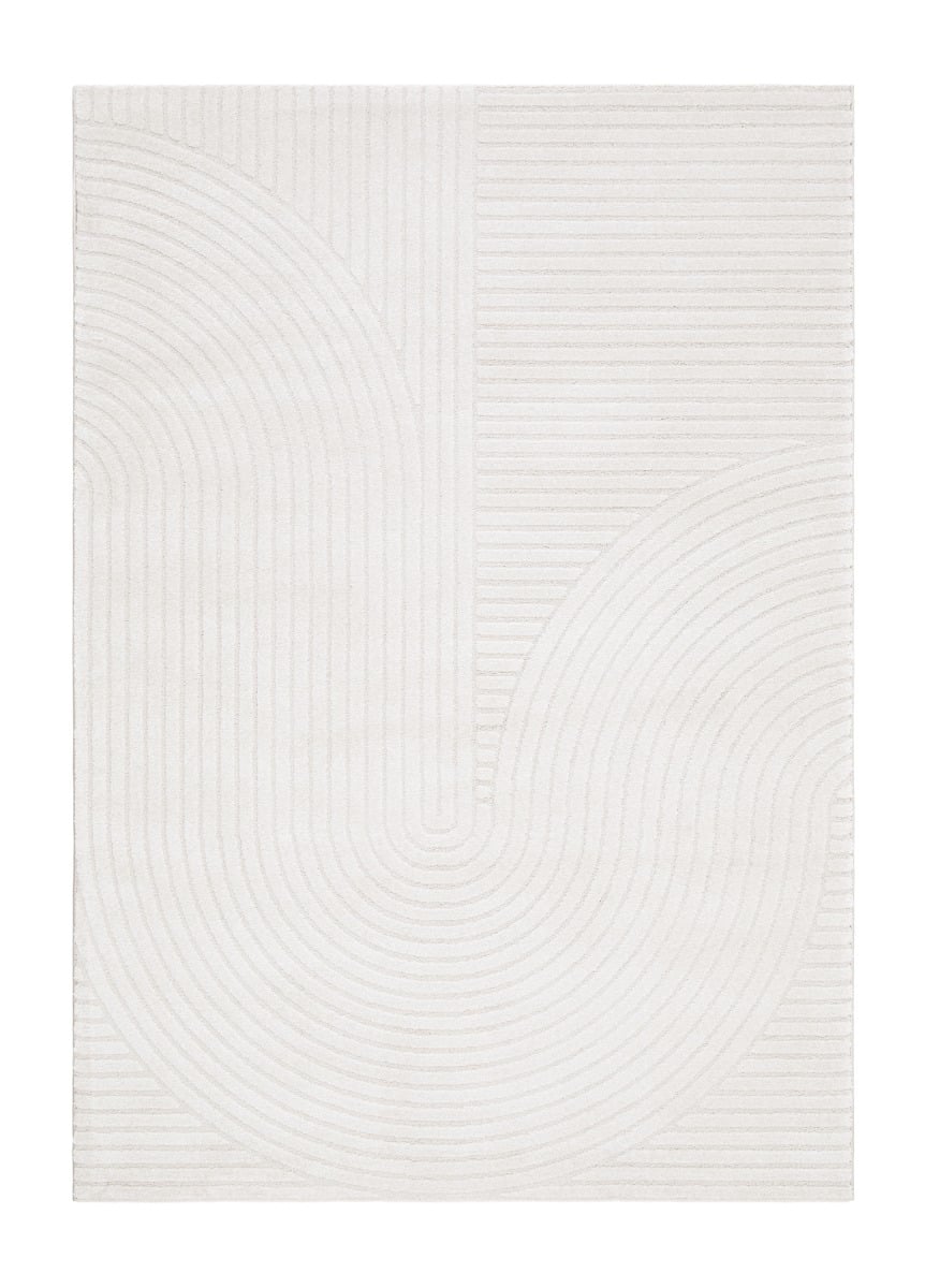 Elarra Kavira Vit 240x340 cm Modern Matta