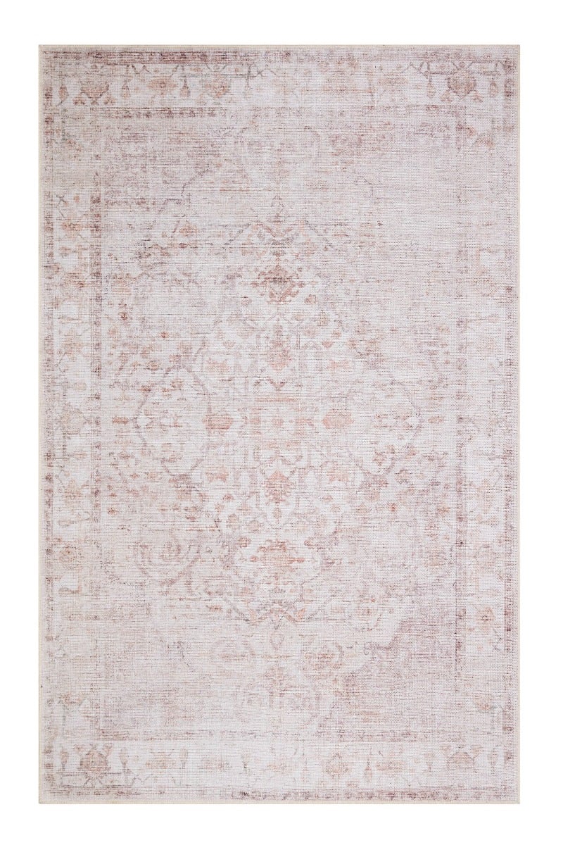 Ardalan Deravi Kräm 240x340 cm Tvättbar Bomullsmatta
