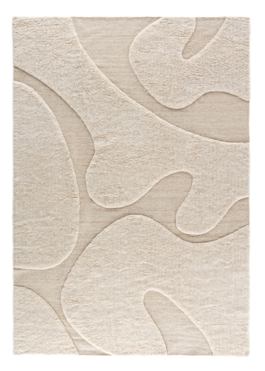 Koma Beige 160x230 cm Ullmatta