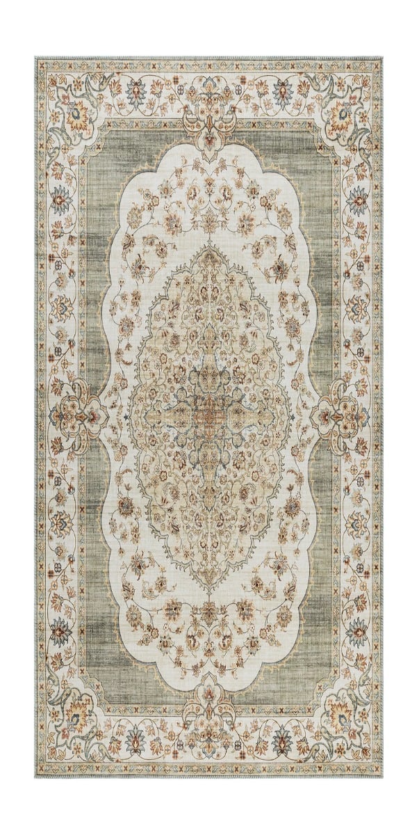 Mirande Thalvara Kräm 80x300 cm Tvättbar Matta