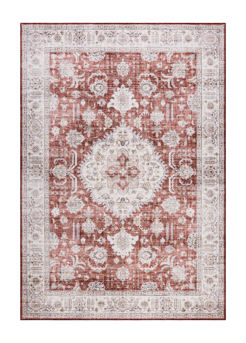 Mirande Elvaron Röd 300x400 cm Tvättbar Matta