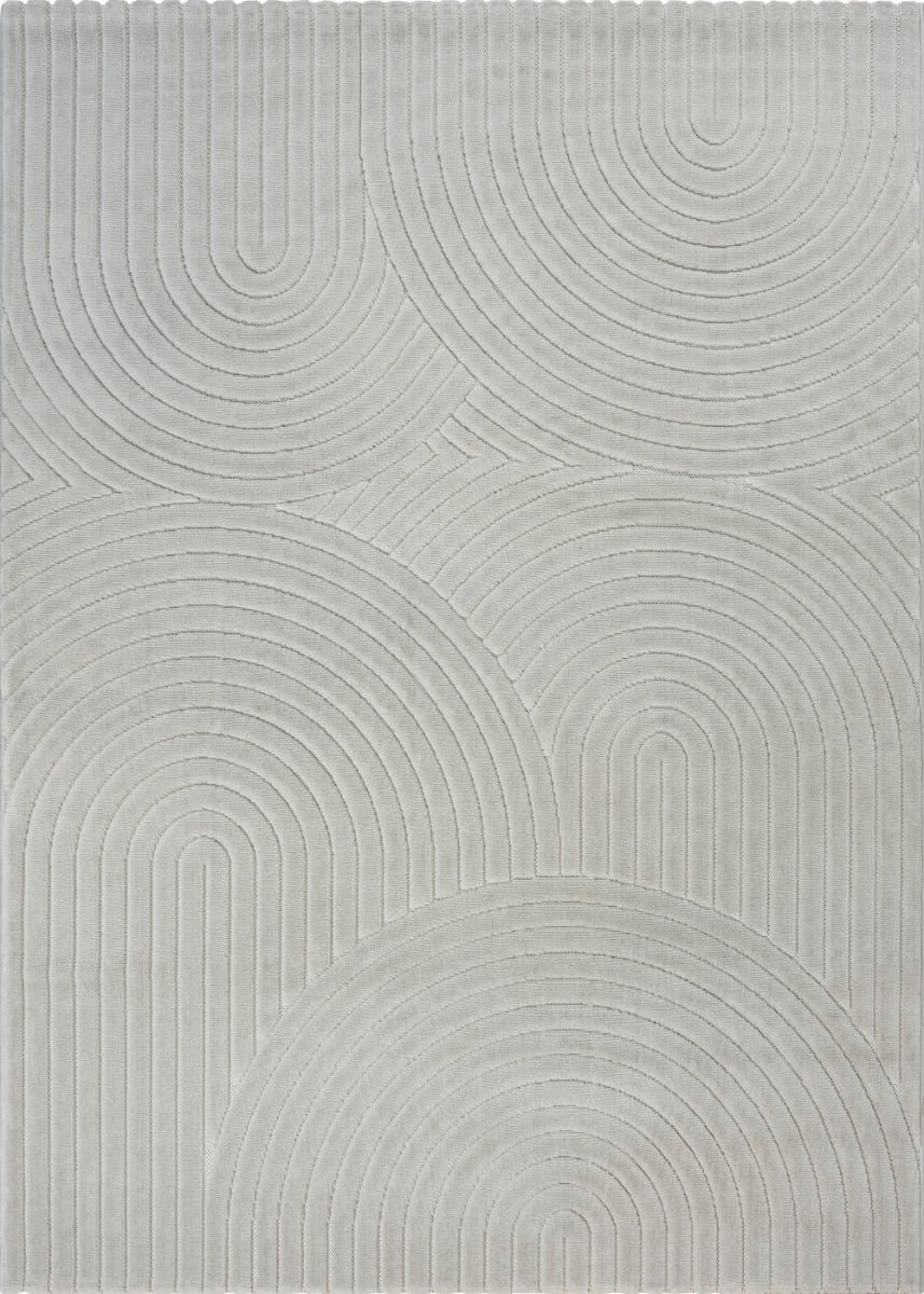 Leal Canyon Grå 160x230 cm Inom- och Utomhusmatta