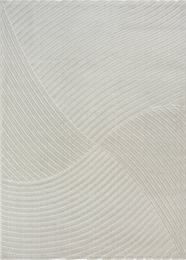 Leal Brush Grå 160x230 cm Inom- och Utomhusmatta