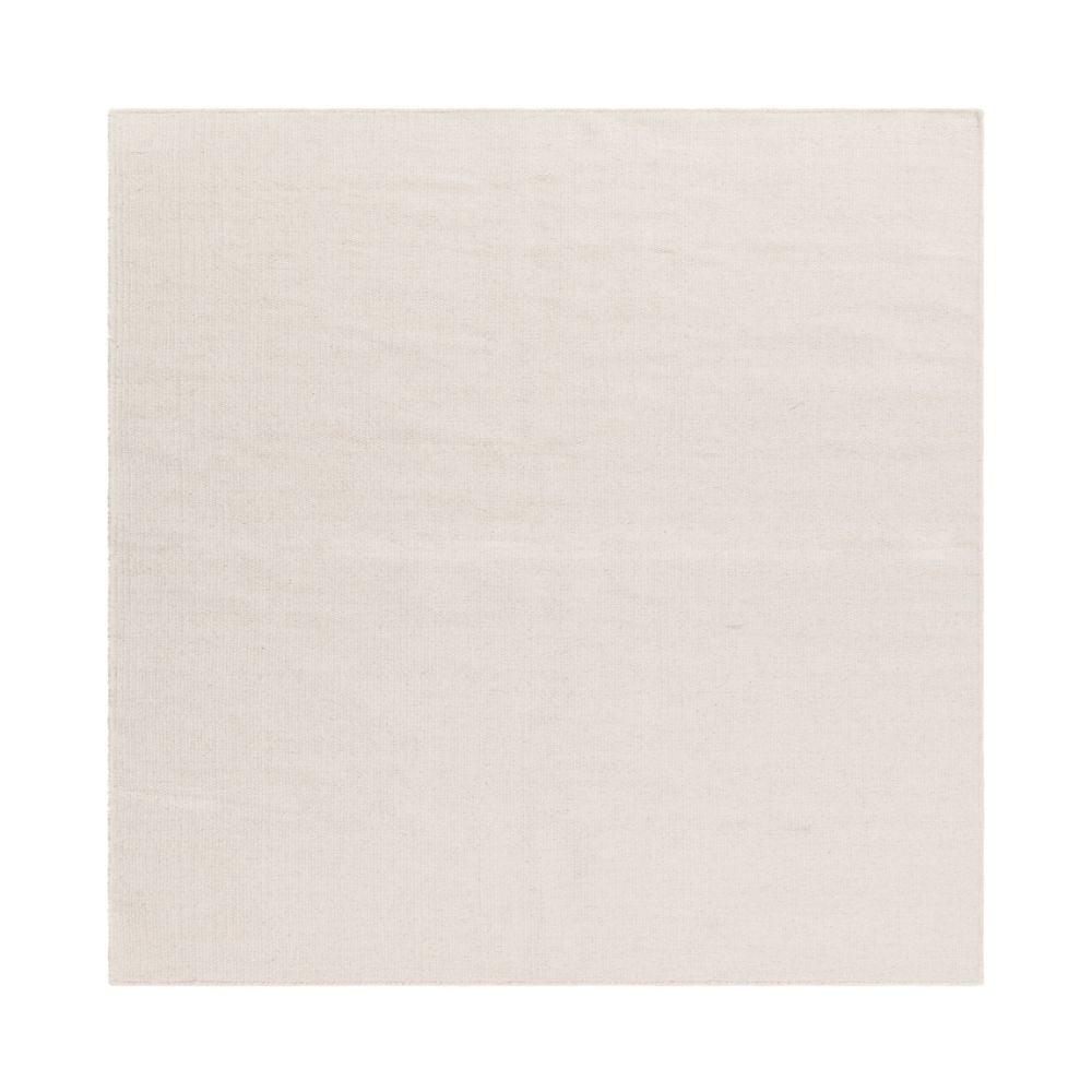 Arbo Creme Kvadrat 250 cm Ullmatta