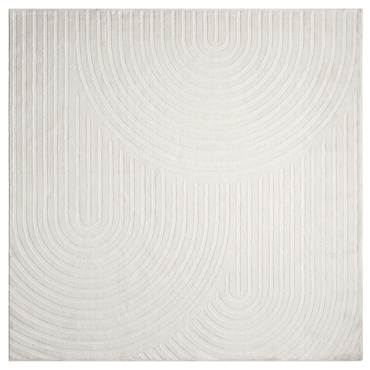 Bella Zen Offwhite Kvadrat 240 cm Wiltonmatta