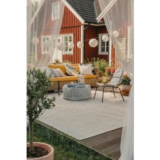 Indendørs & Udendørs Teppe Costa Hvit