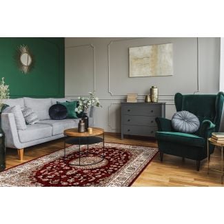 Wilton-Teppe Doha Oma Rød