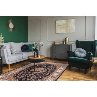 Wilton-Teppe Doha Oma Blå