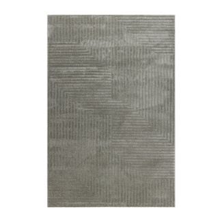 Elarra Tesina Grön 240x340 cm Modern Matta