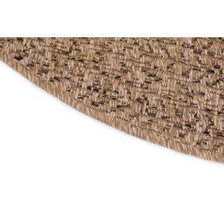 Rund Luonto Maru Beige Indendørs & Udendørs Teppe