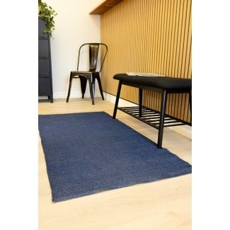 Løper Mimmi Lai Blå Plast Teppe