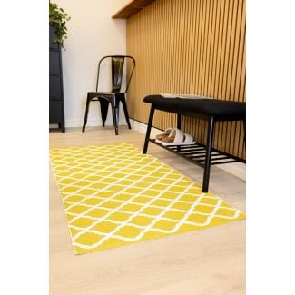 Løper Mimmi Dalli Gul Plast Teppe