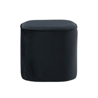 Puff Adela Velvet Svart