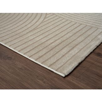 Løper Bella Spin Mørk Beige Wilton-Teppe