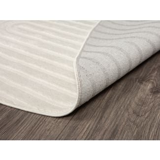Rund Bella Zen Offwhite Wilton-Teppe