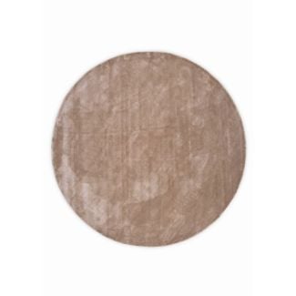 Rund Brillo Beige Bomuldsteppe