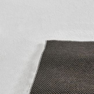 Løper Cat Hvit Vaskbart Pels-teppe