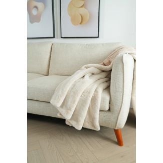 Pledd Cat Beige