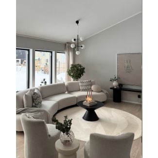 Denne produkten heter Comfy, laget av Polyester materiale med en vakker Beige farge – SE Mattor