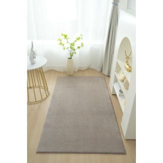 Løper Comfy Greige Vaskbar Ryateppe