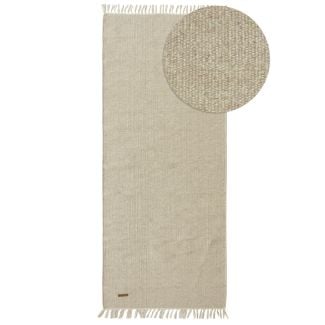 Løper Dalen Beige Ullteppe