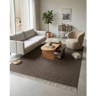 Ullteppe Dalen Mørk Brun