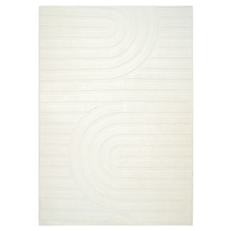 Vaskbar myk Ryateppe Fuzzy Lumo Offwhite