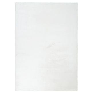 Myk Pels-look Teppe Glossy Offwhite