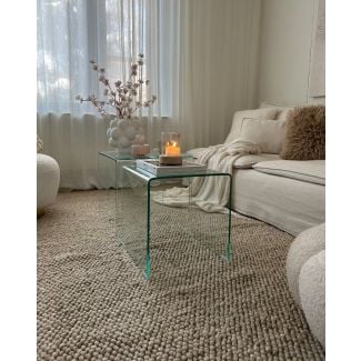 Ullteppe Haga Beige