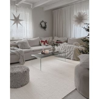 Ullteppe Heimdal Offwhite