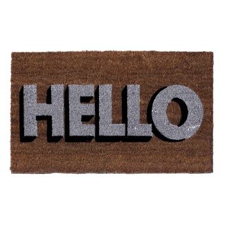 Porento Hello Natur 45x75 cm Dørmatte