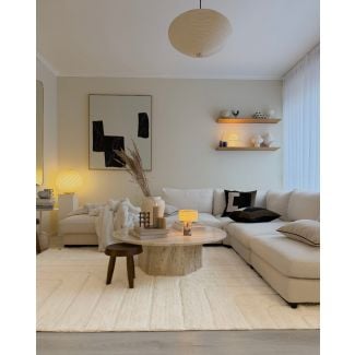 Ullteppe Jofrid Klay Offwhite