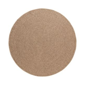 Rund Luonto Maru Beige Indendørs & Udendørs Teppe
