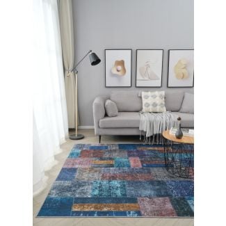 Patchwork Teppe Mario Sullo Multi