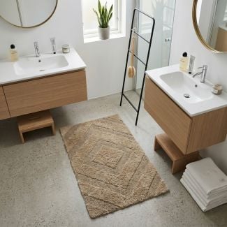 Baderomsteppe Noah Eye Taupe