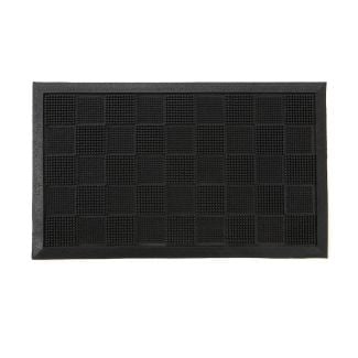 Dørmatte Pinmat Hi-Low Svart