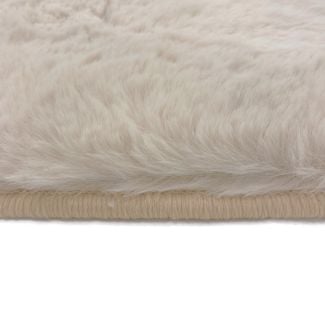 Løper Rabbit Eco Lys Beige Pels Teppe