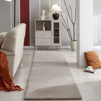 Løper Rabbit Eco Taupe Pels Teppe