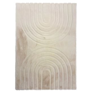 Denne produkten heter Rabbit Zen, laget av Polyester materiale med en vakker Lys Beige farge – SE Mattor