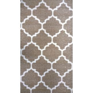 Gummiert Teppe Voli Beige