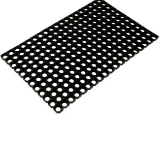 Dørmatte Rubbering Svart