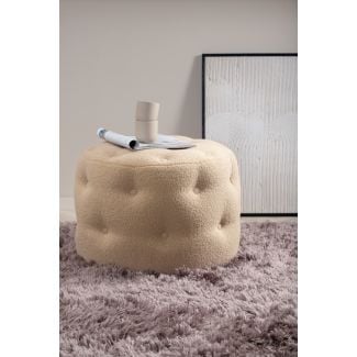 Puff Violetta Beige