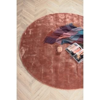 Rund Brillo Rosa Bomuldsteppe