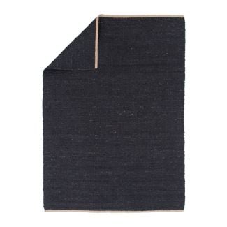 Jute Teppe Mina Svart