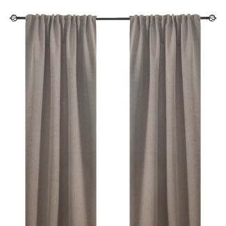 Mörkläggande Gardin 2-pack Solfritt Sand