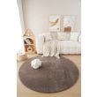 Denne produkten heter Fluffy, laget av Polyester materiale med en vakker Taupe farge – SE Mattor