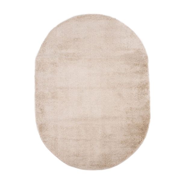 Oval Nora Beige Ryateppe