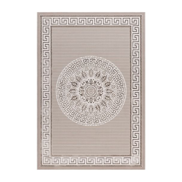 Moderne Teppe Hail Adorn Taupe/Kopper